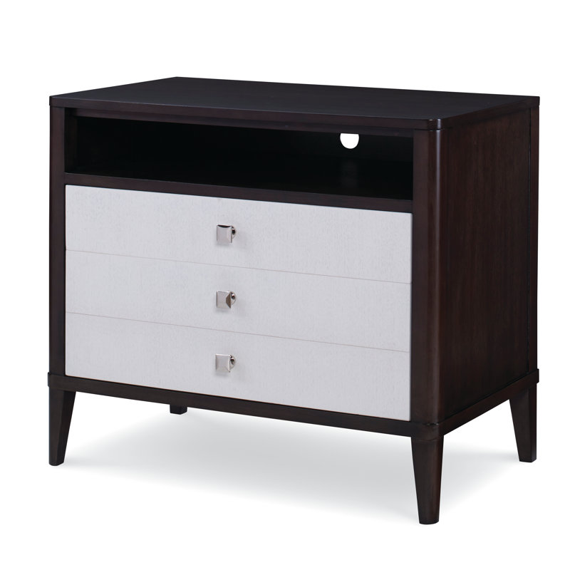 Aria 2 - Drawer Solid Wood Nightstand