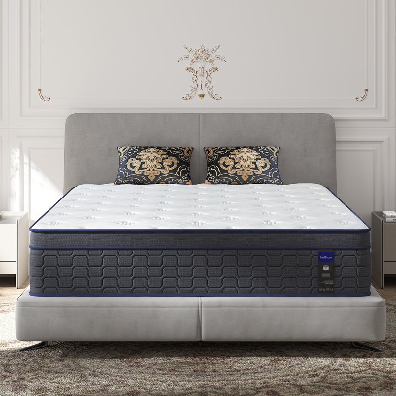 Matelas hybride Bedstory, Très grand lit, 12"