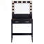 Bureau de coiffeuse avec miroir Hollywood, lumières et 2 tiroirs-1276215738