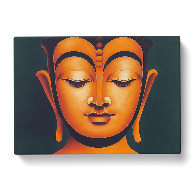 Golden Buddha Vol.2 - Wrapped Canvas, 40cm H x 60cm W x 3cm D