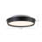 16-in Black Dimmable LED Flush Mount-29988826