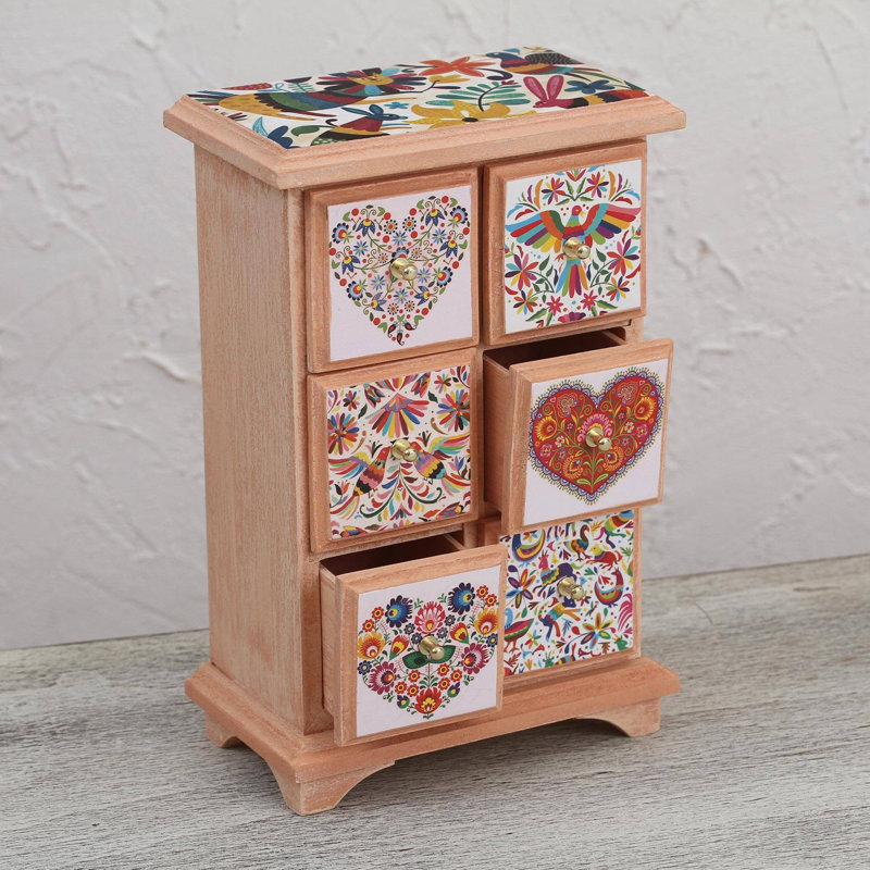Boîte à bijoux en bois