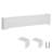 3 ft Baseboard Heater Covers Basic Series Standard for Bedroom White-117151830