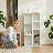  Bomeda 7-Cube Reversible Open Shelf Bookcase, Storage Organizer, White-1622134702