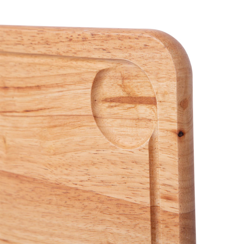 Argon Tableware Rectangular Wooden Chopping Board, 30 cm x 40 cm