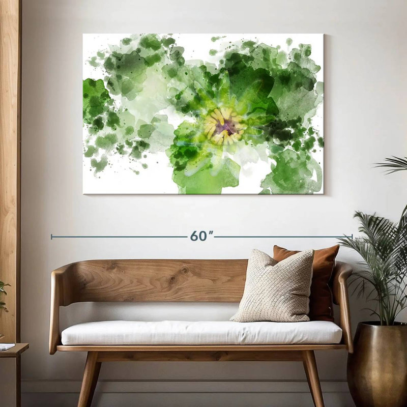 Vert floral Avery, H 32 po x l 48 po