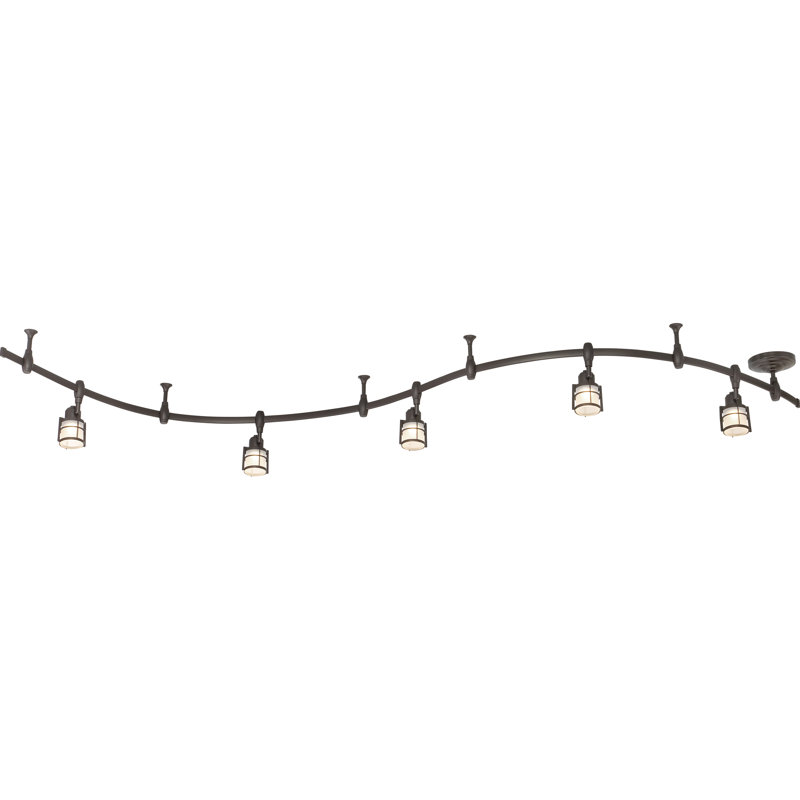Ensemble de rail d'éclairage 5 lumières Winside