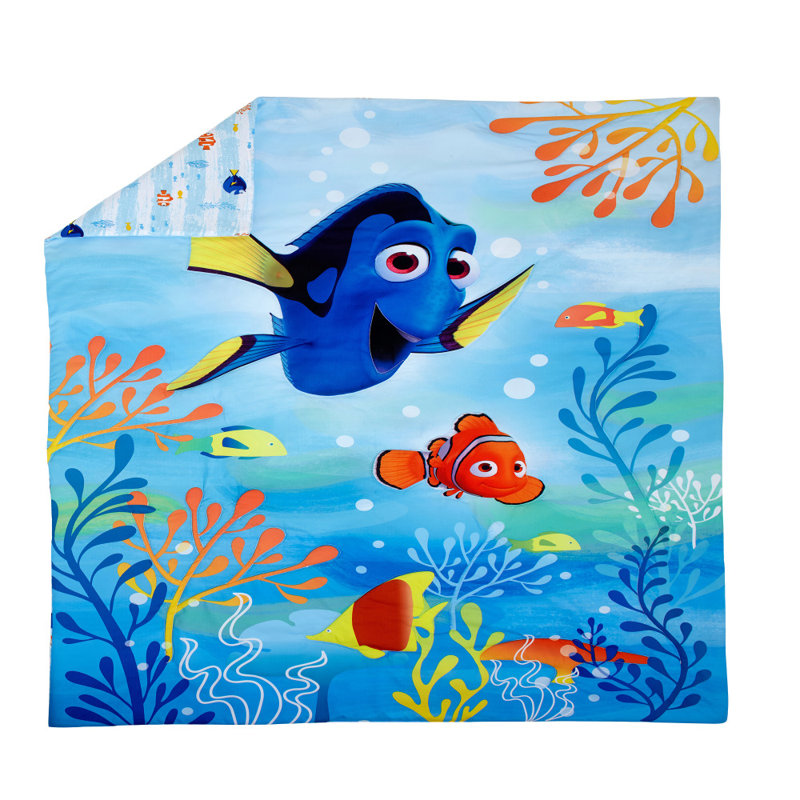 Ensemble de literie enfant 4 pièces find dory ocean