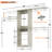  20"-96'' W Closet System Starter Kit-674259895