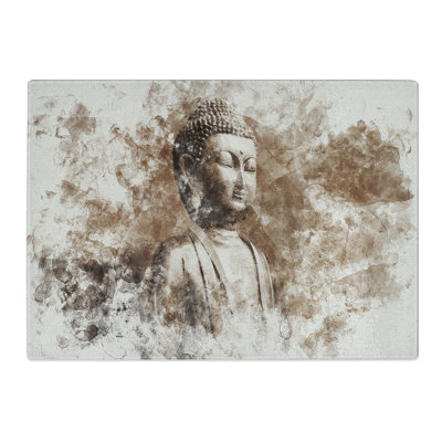 Buddha Statue Vol.3 Watercolour Chopping Board
