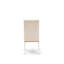 Ensemble de salle à manger 6 pièces comprenant une table de salle à manger rectangulaire avec pieds en V et 4 chaises Parson en tissu de lin beige clair avec banc, multicolore-877014349