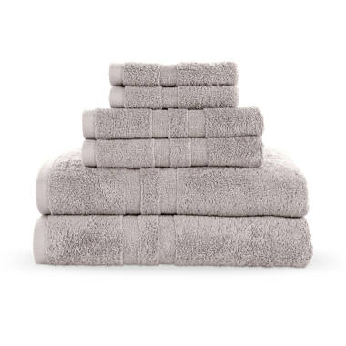 Nurture Sustainable Antimicrobial 6 Piece Towel Set White