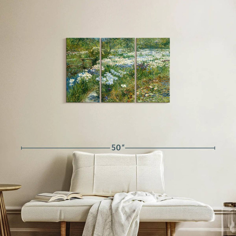 Alvord le jardin d'eau, H 20 po x l 33 po