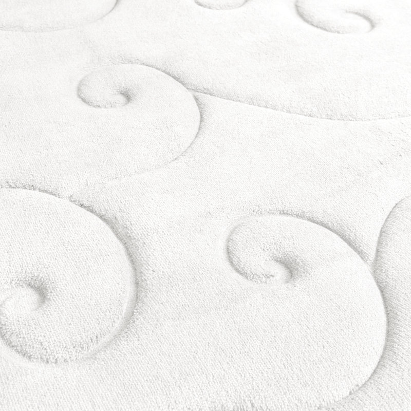Gosim Non-Slip Bath Rug, White