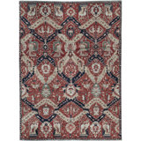 Hand-Knotted High-Quality Red Area Rug