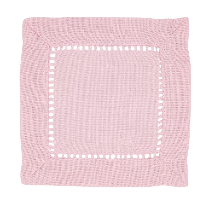 Ensemble de serviettes de table 12 pièces Cocktail, Rose