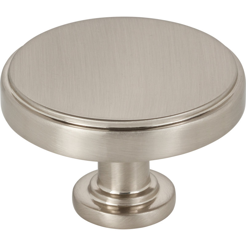 Richard Round Knob, 1 1/4", Satin Nickel