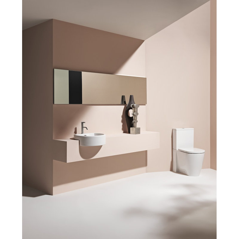 Living City 18.11'' L Bathroom Sink, Single Hole
