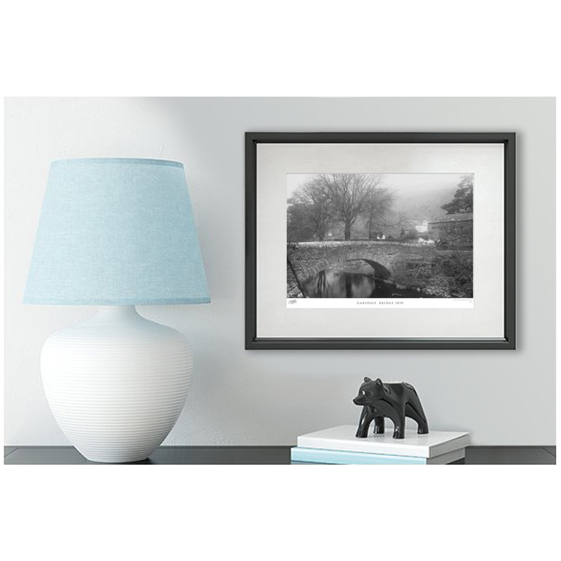 Garsdale, Bridge 1890 by Francis Frith - Single Picture Frame Print, 60cm H x 80cm W x 2.3cm D