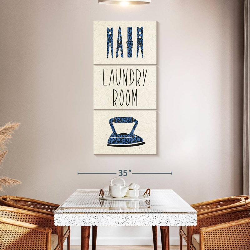 Laundry Poster, 52" H x 24" W