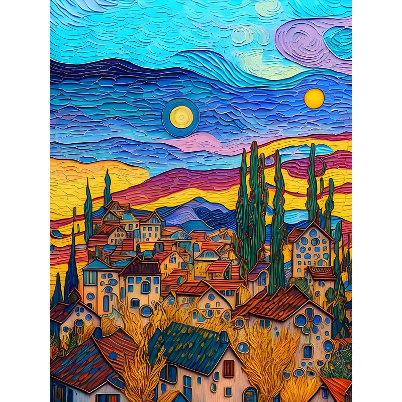 Terre moderne 284, H 36 po x l 24 po