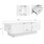 Amiena Pedestal Coffee Table with Storage