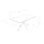 Chabelli Oak Metal Base Dining Table-1742055909-1742055910