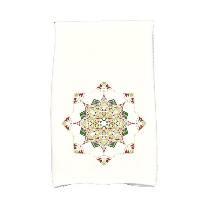 Jeffenese Hand Towel, Cranberry