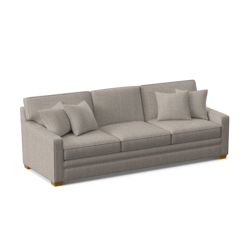 Gramercy Park Sofa, Honey Finish, Stone Crypton Performance; 0884-83
