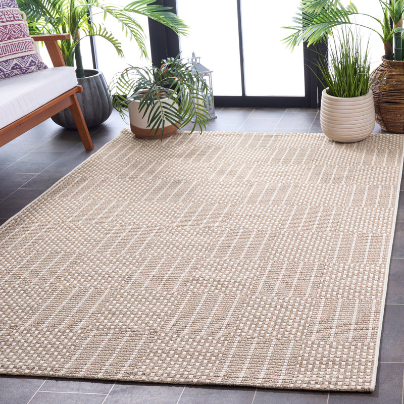 Tapis intérieur / extérieur en sisal Muriel, Rectangle 5 pi 3 po x 7 pi 6 po
