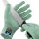 Gants résistants aux coupures Zulay - Qualité alimentaire - Protection de niveau 5 - Gants de travail confortables, résistants aux coupures, moyens
