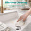 Lavabo intégré en céramique, blanc, BB0936Y311, bonde non incluse pour la salle de bain ou la cuisine