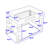 Bunk Bed With Desk, Storage Shelves USB And LED Light-1471701996-1471701994