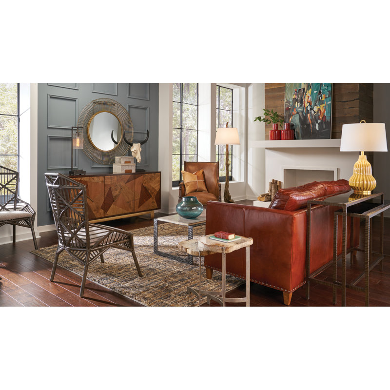 Bedrock Solid Wood Nesting End Table