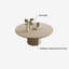 Table basse ronde avec comptoir en pierre-109702448