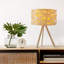 Stroud Solid Wood Tripod Lamp