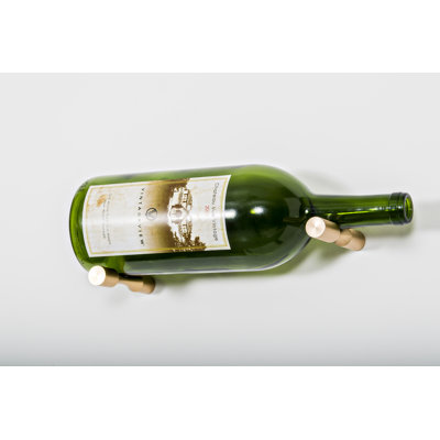 Vino 1 Bottle Wall Mounted Wine Bottle Rack