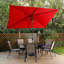 Parasol de marché rectangulaire 10 pi Barrios-529309434