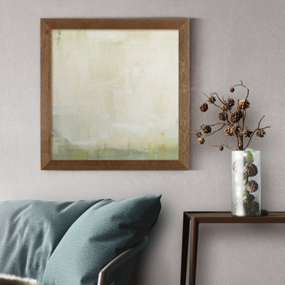 "Olive horizon I", reproduction d’art sur toile encadrée