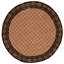 Tapis géométrique crocheté à la main Caine-24291094