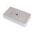 24"X14" White Ceramic Rectangular Vessel Bathroom Sink-124471339