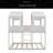 Full Over Full Woodbunk Bed With Roof, Window, Guardrail, Ladder-1500604307