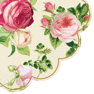 Serviettes jetables en papier Basic
