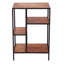 Lehoux 50cm W Metal Bedside Table