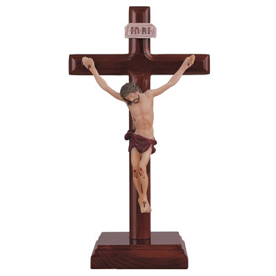 Décoration murale en croix crucifix «Jesus»