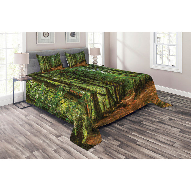 Rustic Polyester Coverlet