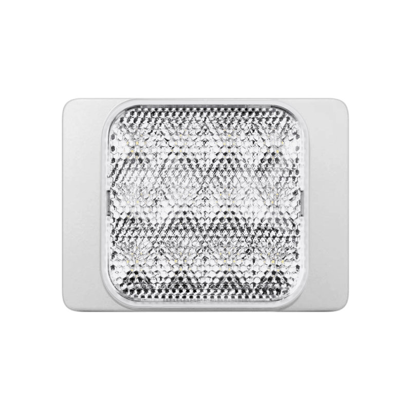 Sleek White Adjustable LED Wall Light with Remote Control