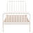 Grove White Wood Twin Open Frame Bed