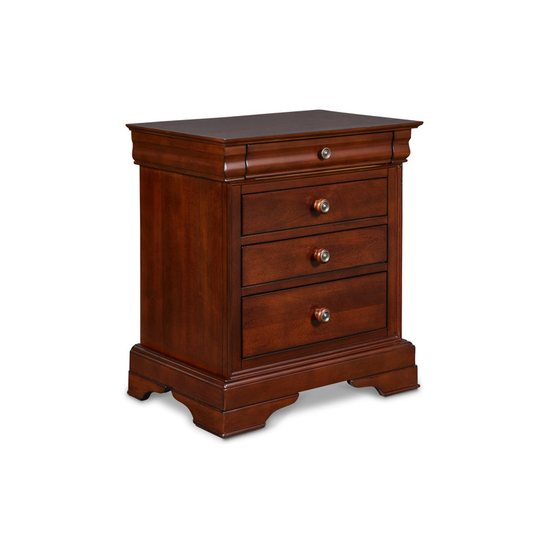 Table de chevet 4 tiroirs Graciani Scarbrough