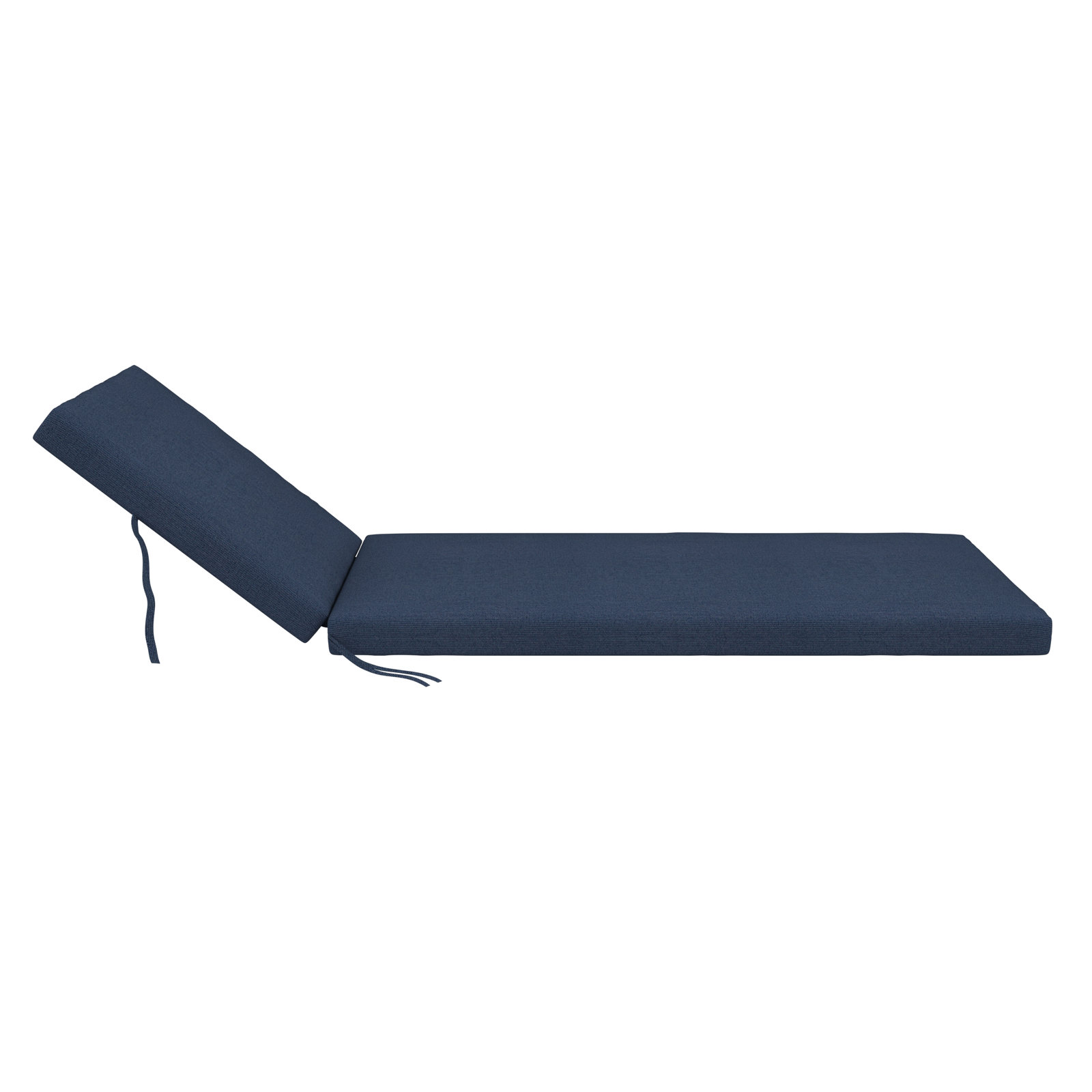 Amala Sunbrella® Seat and Back Cushion, 3.5" H x 24.5" W x 52.5"D, Spectrum Indigo Sunbrella®